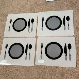 Placement dining eating place setting